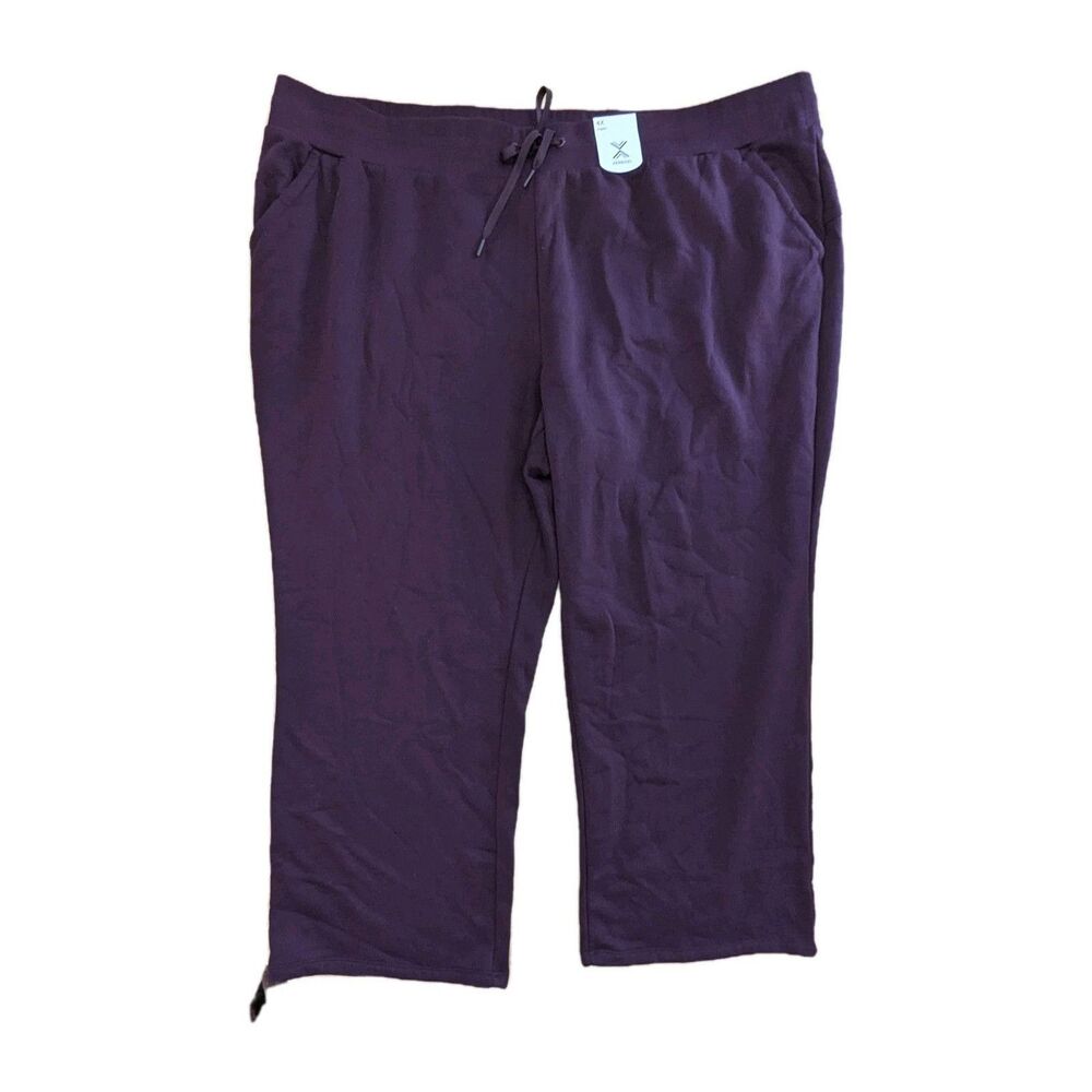 Xersion Women's Purple Sweatpants Size 4XL